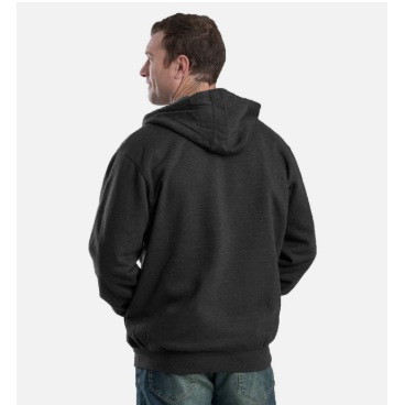 Berne Men's Heritage Full-Zip Hooded Sweatshirt