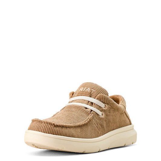 Ariat Kid's Corduroy Hilo Shoe - Tan