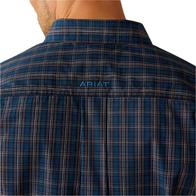 Ariat Men's Long Sleeve Pro Series Joaquin Classic Fit Shirt - Navy