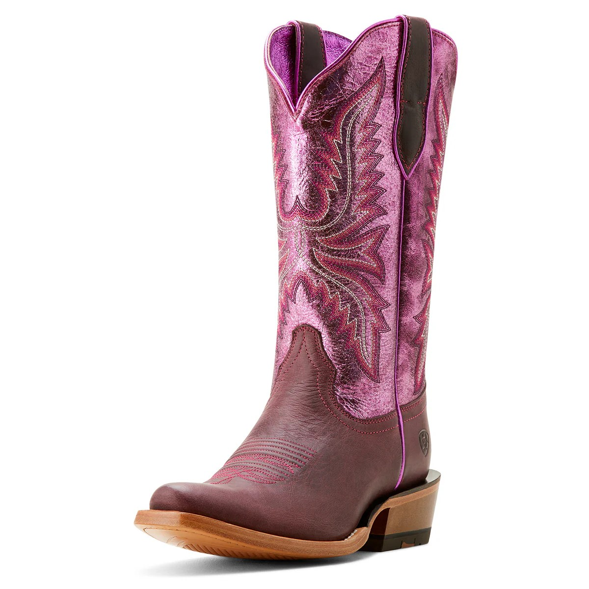 Ariat Women's Futurity Flash Western Boot - Crimson Grape
