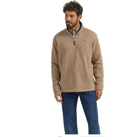 Wrangler Men's George Strait Knit 1/4 Zip Pullover - Assorted Colours