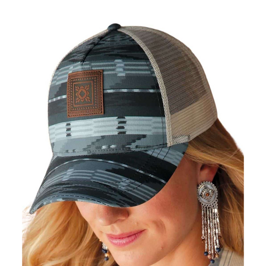 Cinch Women's Trucker Cap - Blue