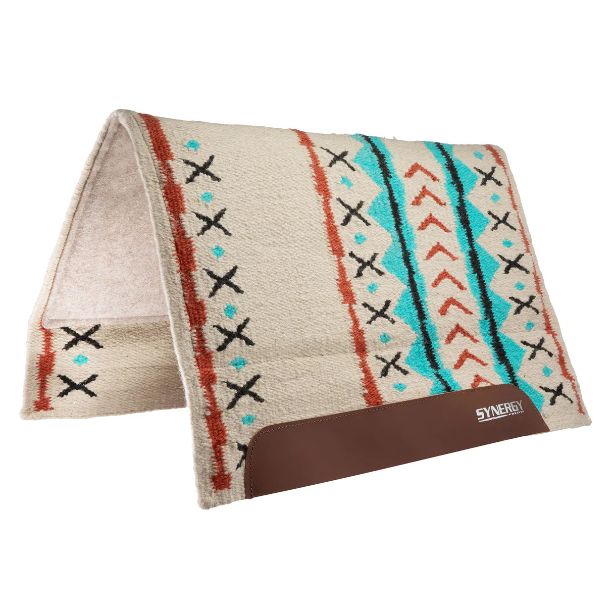 Weaver Synergy Flex Contour Performance Saddle Pad w/Wool Blend Felt - 33x38