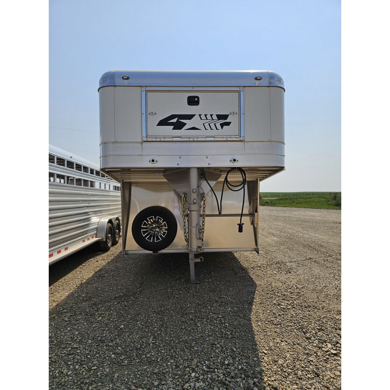 Lightly Used 2025 4-Star 30' Stock Trailer