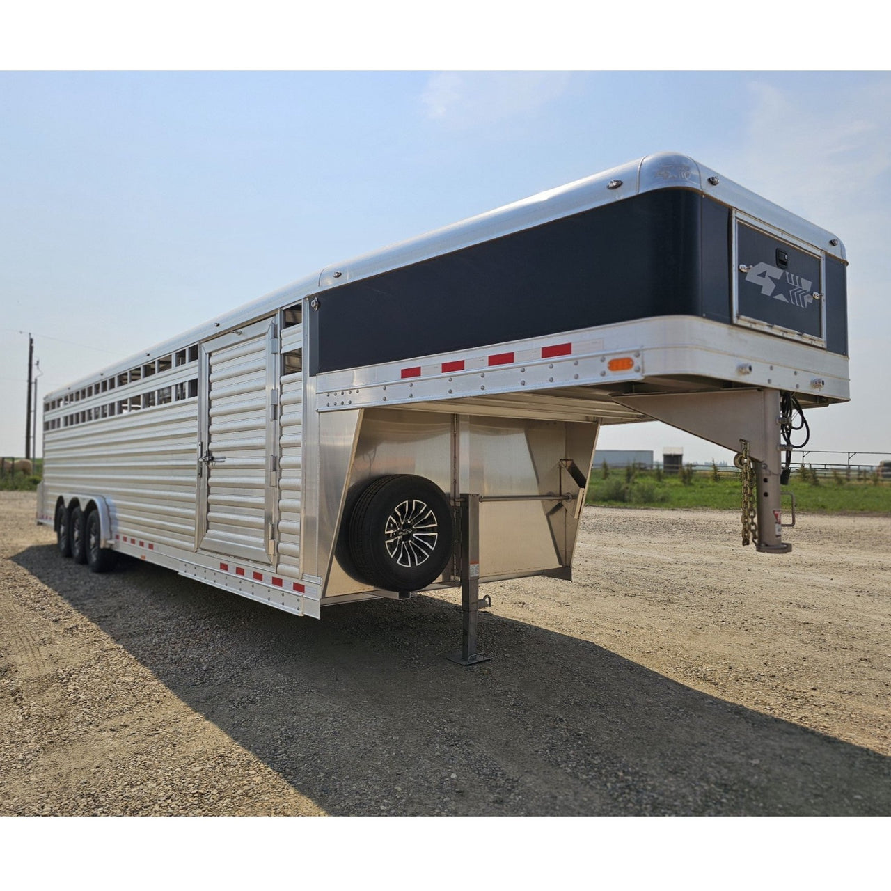 2025 4-Star 30' Stock Trailer