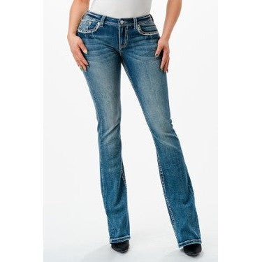 Grace in LA Women's Bootcut Jeans - Eagle