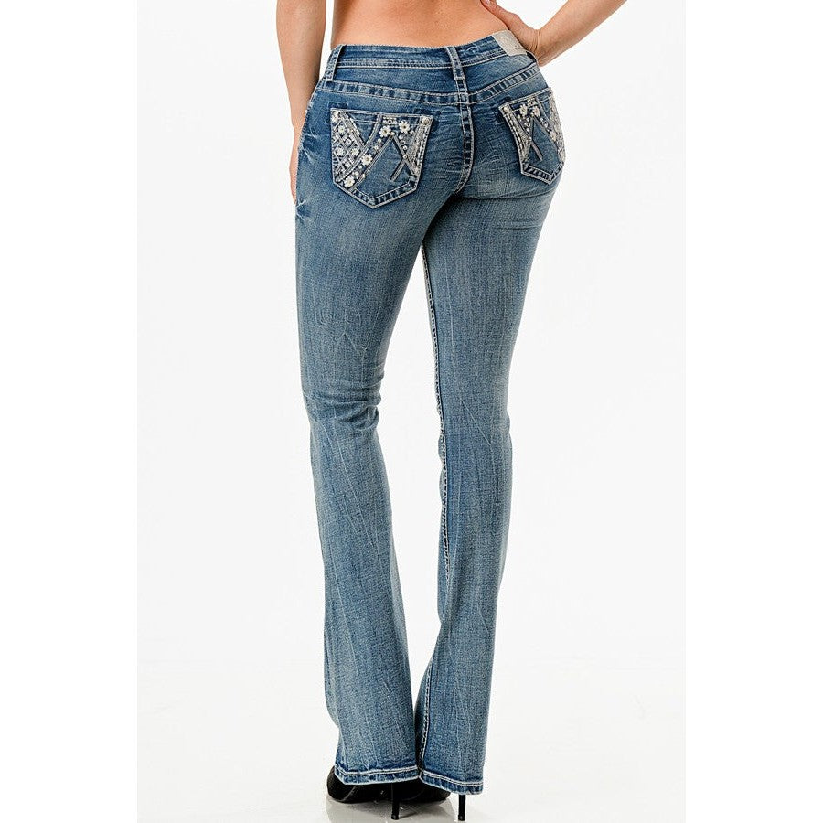 Grace in LA Women's Jeans - Modify Aztec