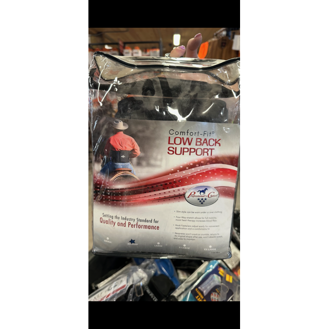 Professional Choice Low Back Support - Black