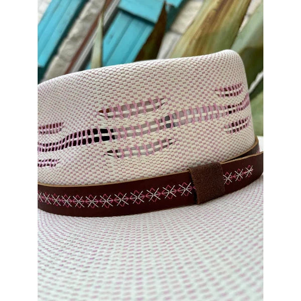 Resistol Charlie 1 Horse Always Be My Baby Women's Straw Cowgirl Hat - Natural