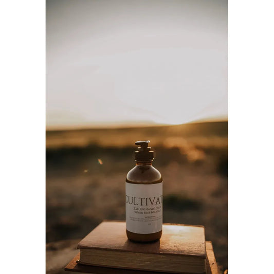 Till & Tallow Cultivated Tallow Hand Lotion Pump