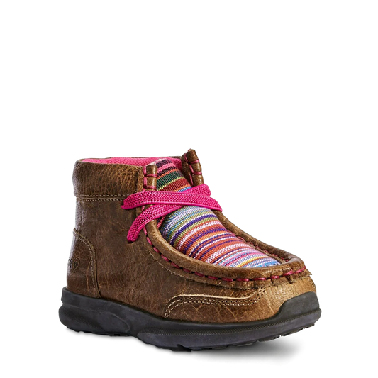 Ariat Toddler Lil' Stomper Casual Aurora Shoes - Brown