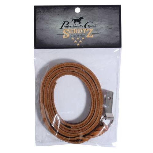 Professional's Choice Saddle String Plaited on Clip - Brown