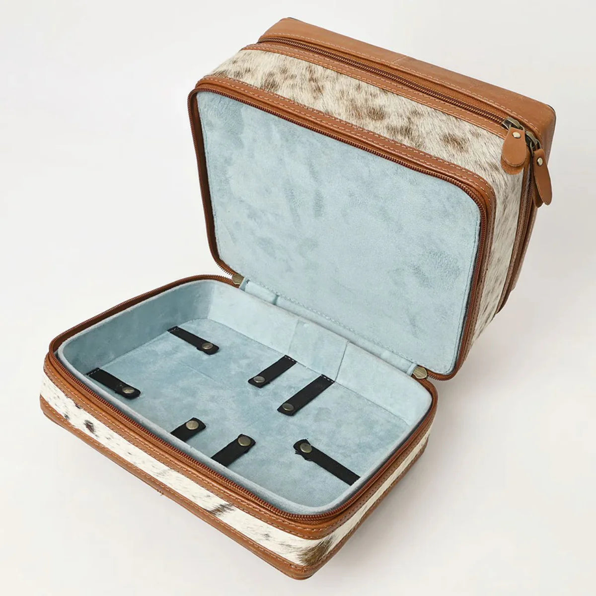 American Darling Leather Hide Jewelry Accessory Case