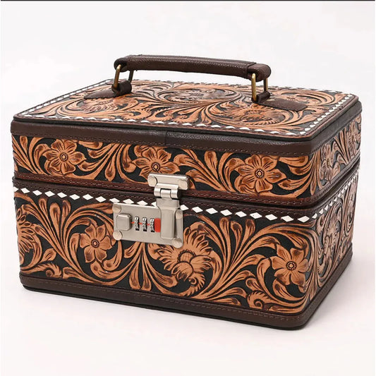American Darling Leather Jewelry Accessory Case