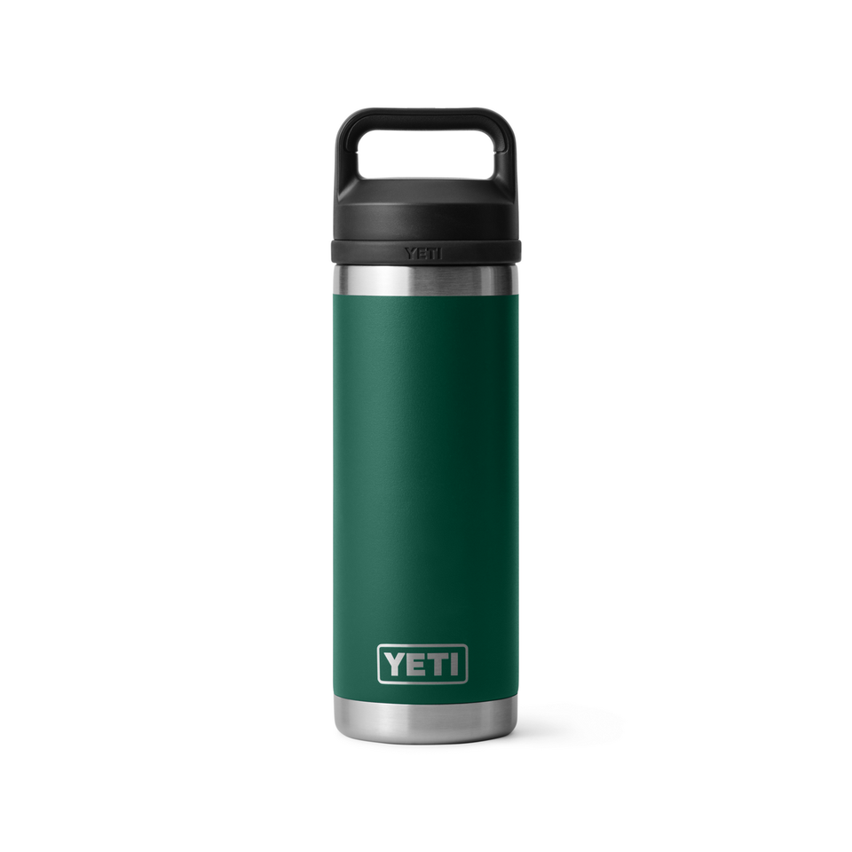Yeti Rambler 532 ML with Chug Cap  - Black Forest Green