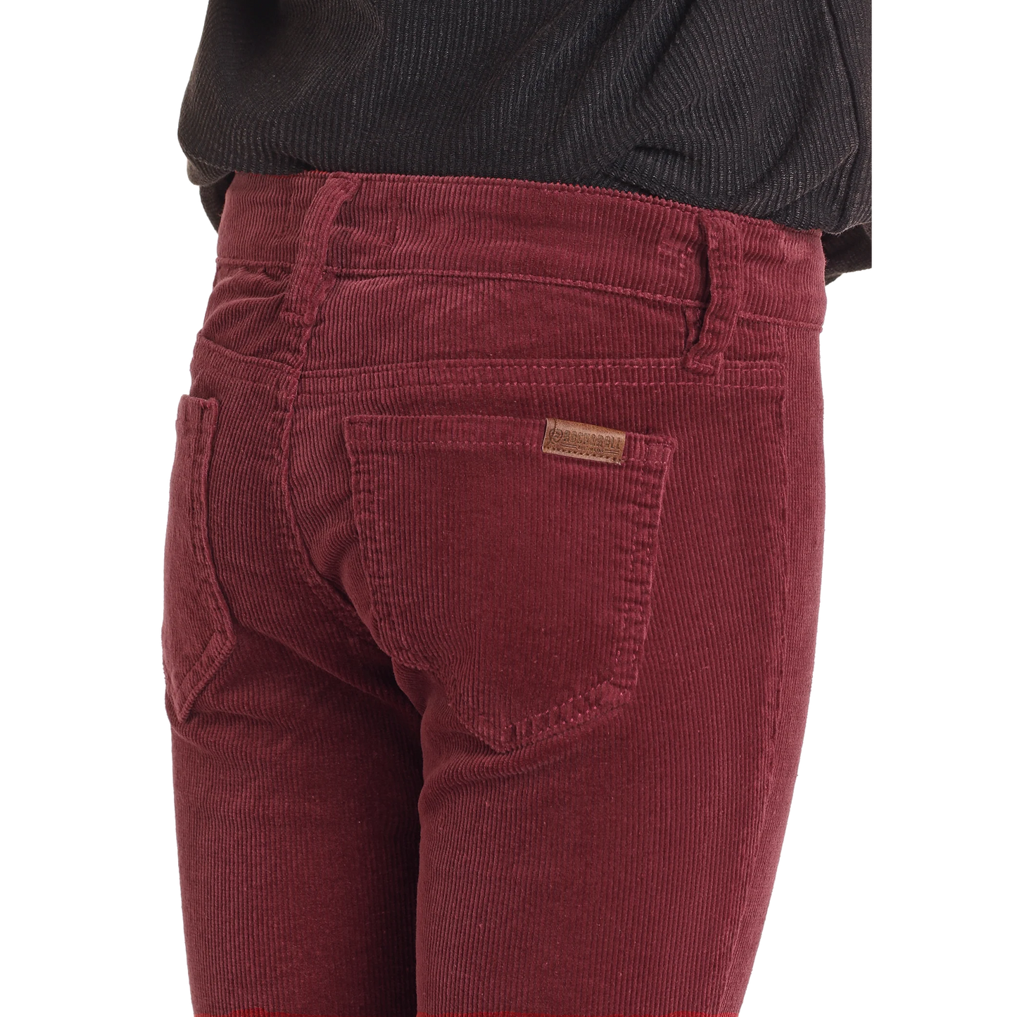 Rock & Roll Girl's Corduroy Flare Pant - Maroon
