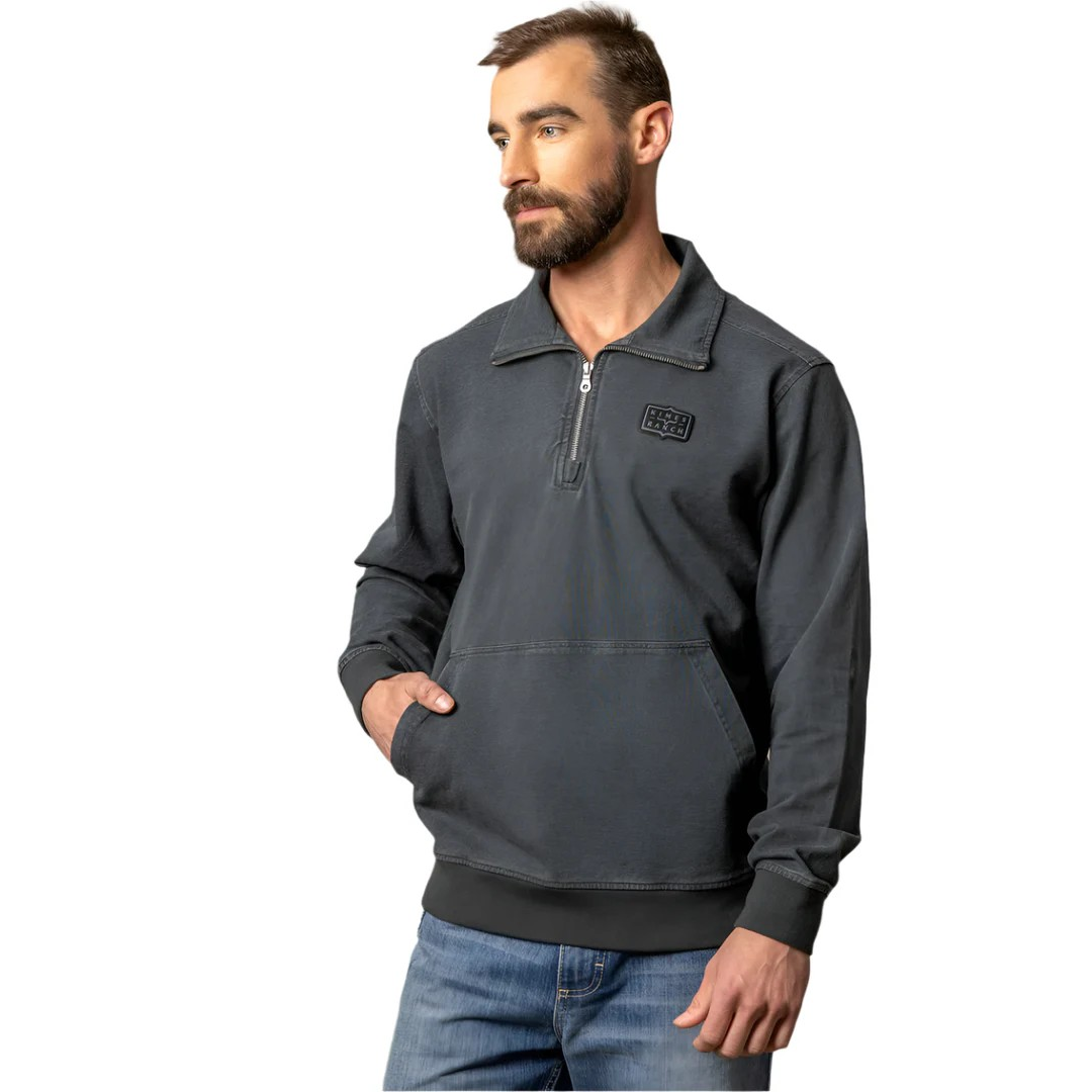Kimes Men's Wicklow Long Sleeve 1/4 zip Sweater - Assorted Colours
