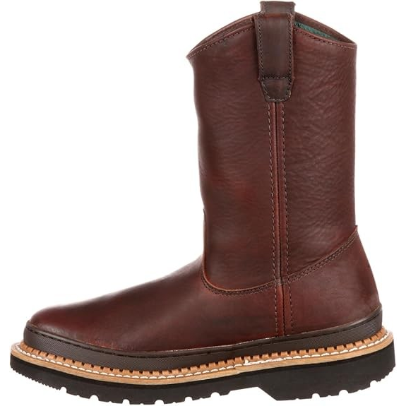 Georgia Men's Wellington Pull-On Work Boot