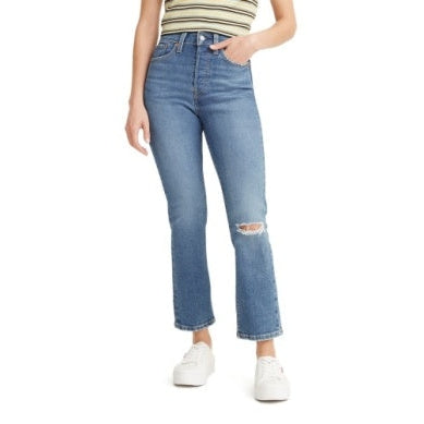 Levi Women's High Rise Wedgie Straight Jeans - Fall Star (Mid Wash)