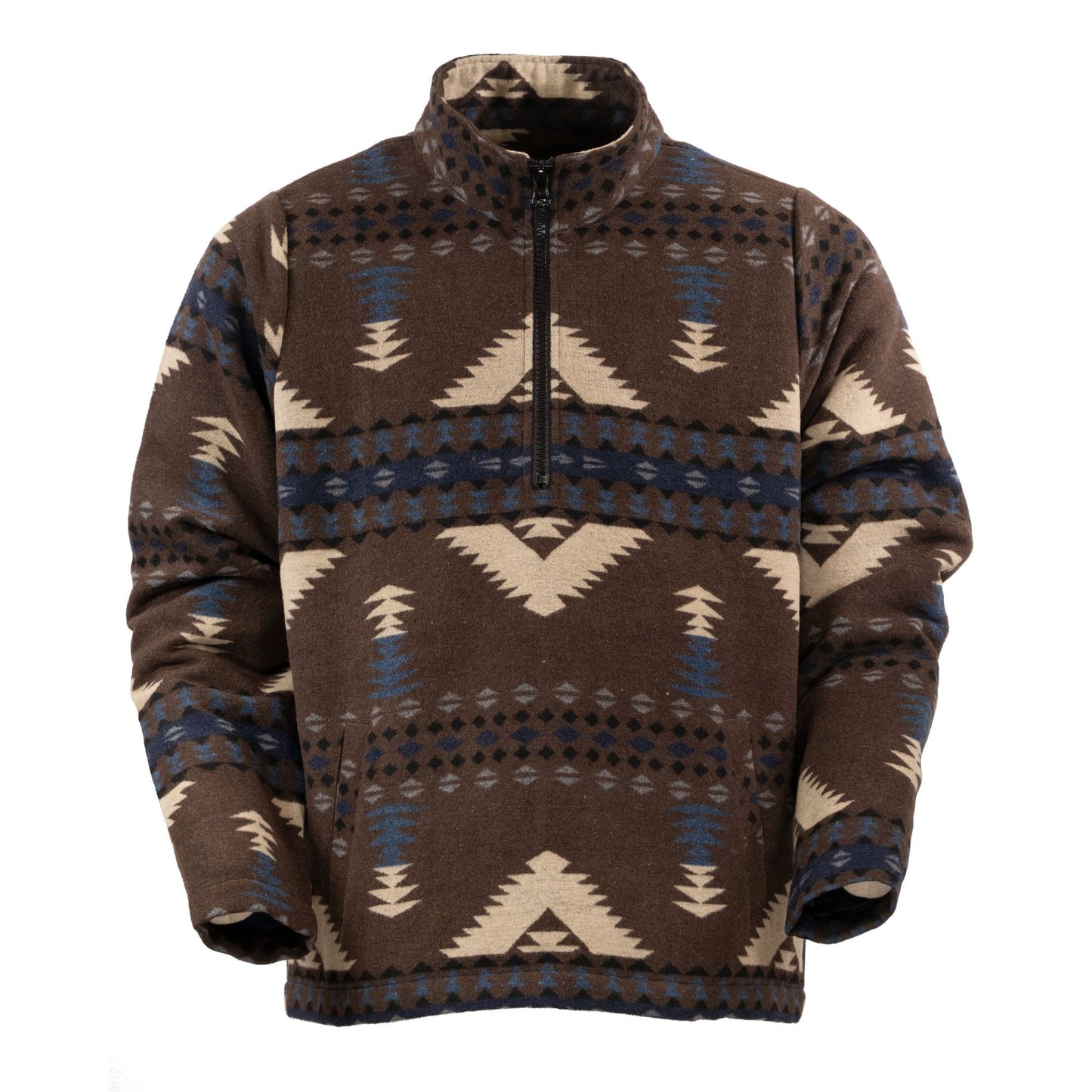 Outback Trading Men's Charlie Henley 1/4 Zip Sweater - Assorted Colours