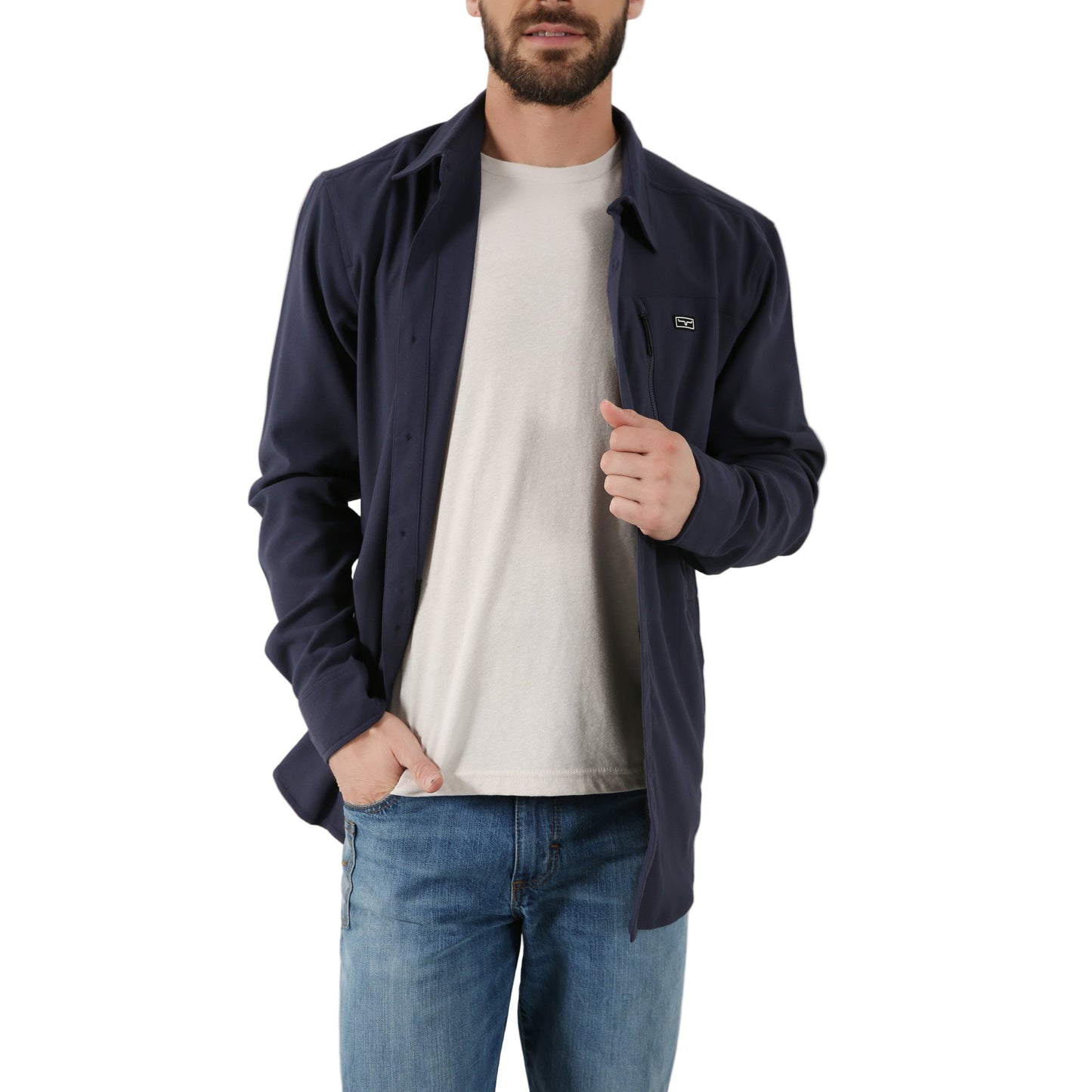 ***Kimes Men's Hart Shirt Jacket