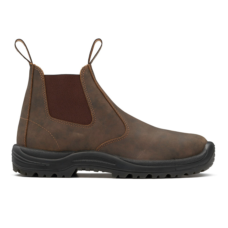 Blundstone Unisex #492 Non-Safety Work Boots - Rustic Brown