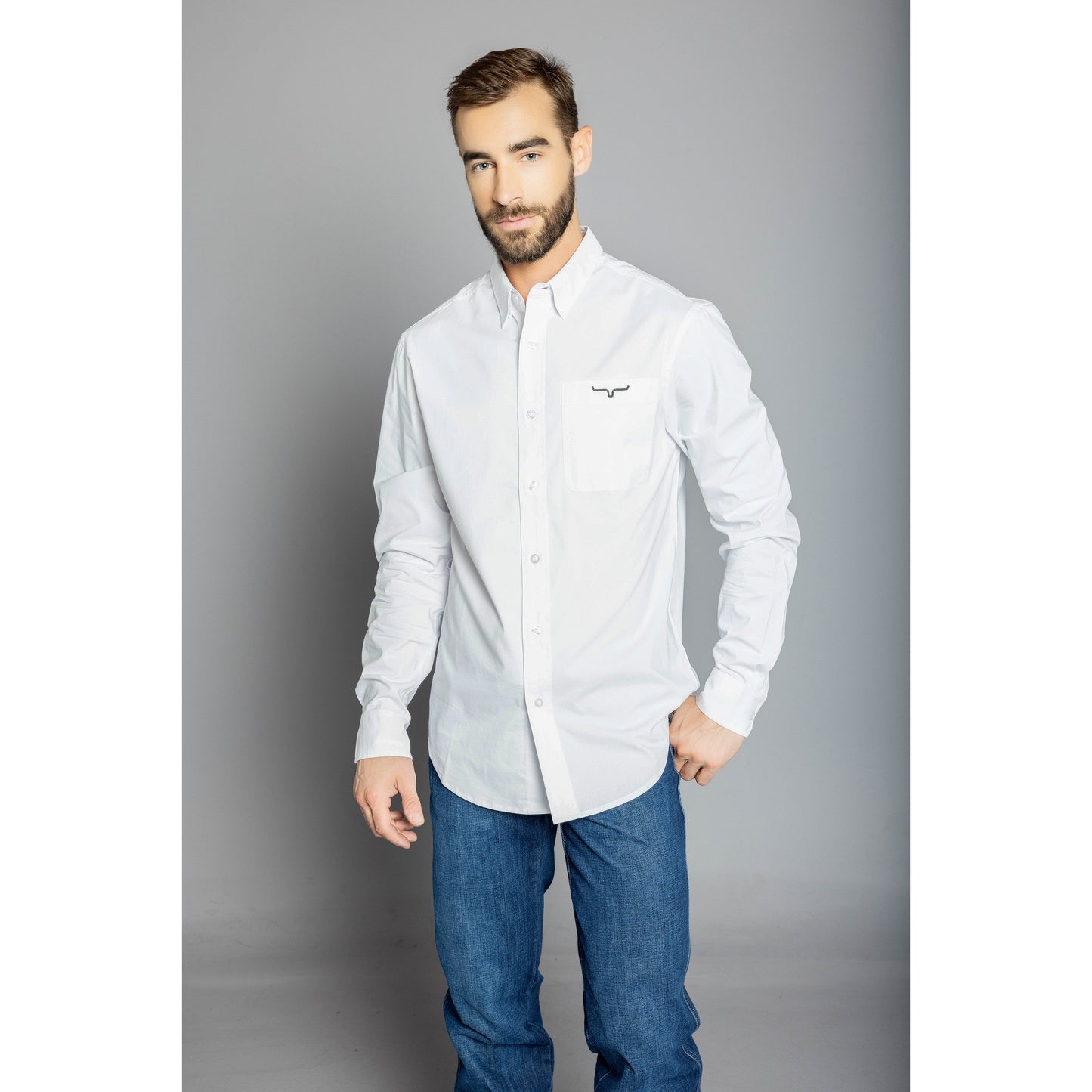 Kimes Men's Team Dress Shirt - Long