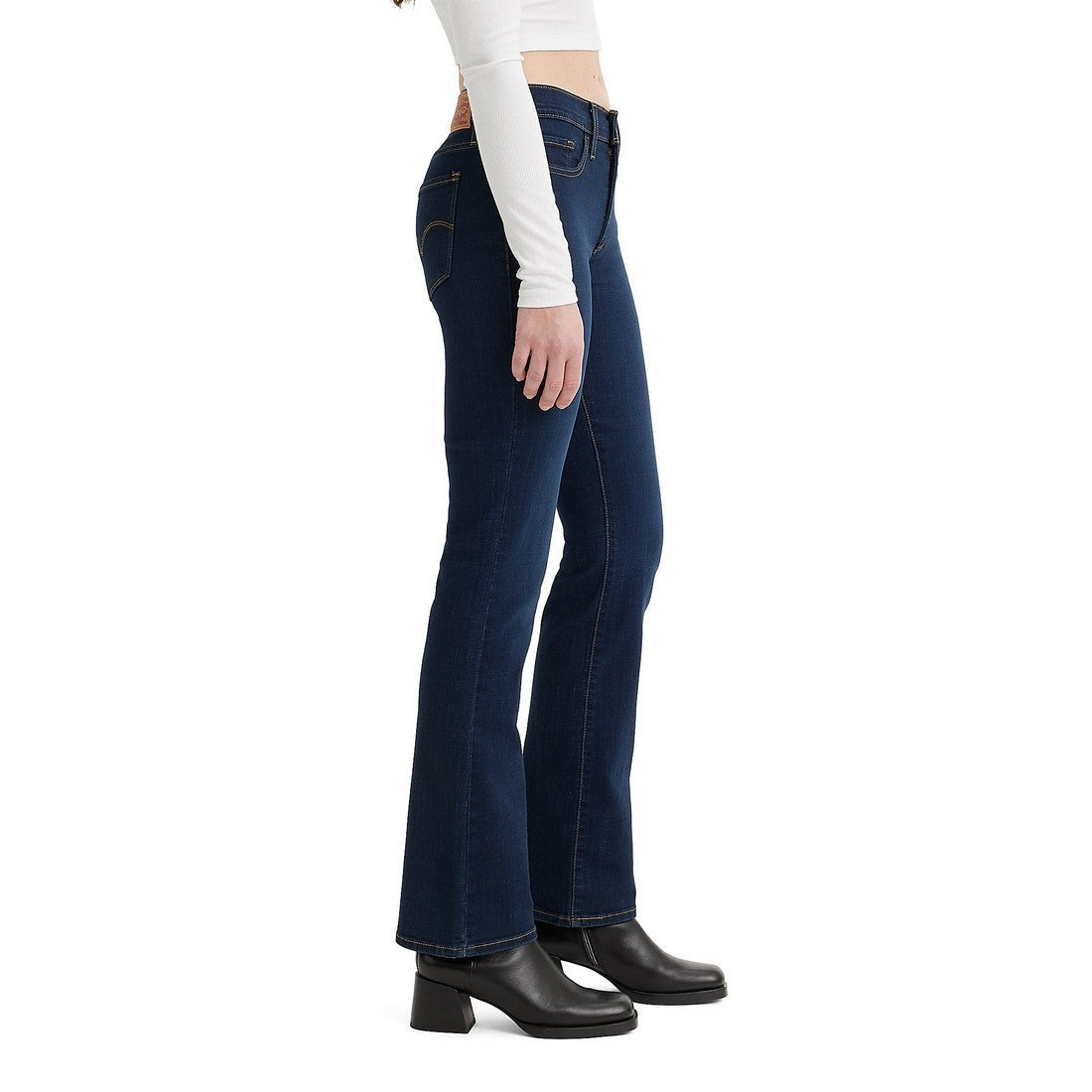 Levi Women's 315 Shaping Bootcut Jeans - Cobalt March (Dark Wash)