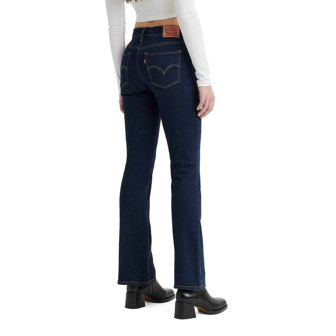 Levi Women's 315 Shaping Bootcut Jeans - Cobalt March (Dark Wash)