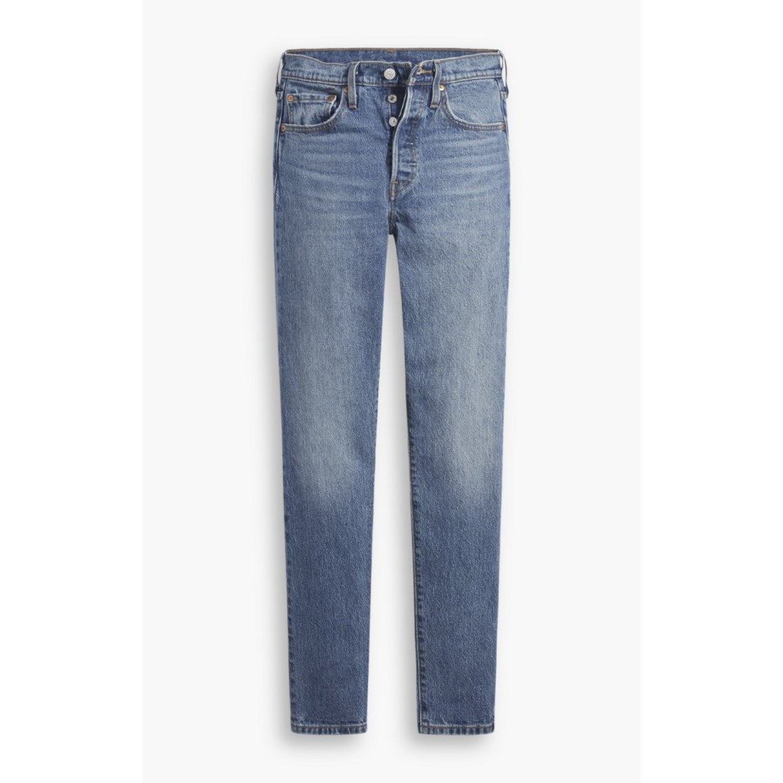 362000312 Levi Women's 501 Cropped Jeans - Blue It's True (Vintage Medium Wash)