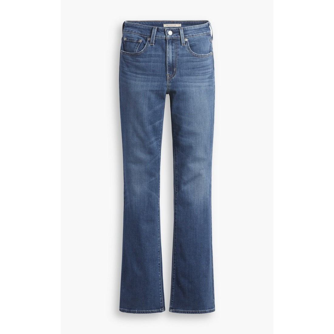 Levi Women's 726 High Rise Flare Jeans - Take A Walk (Medium Wash)