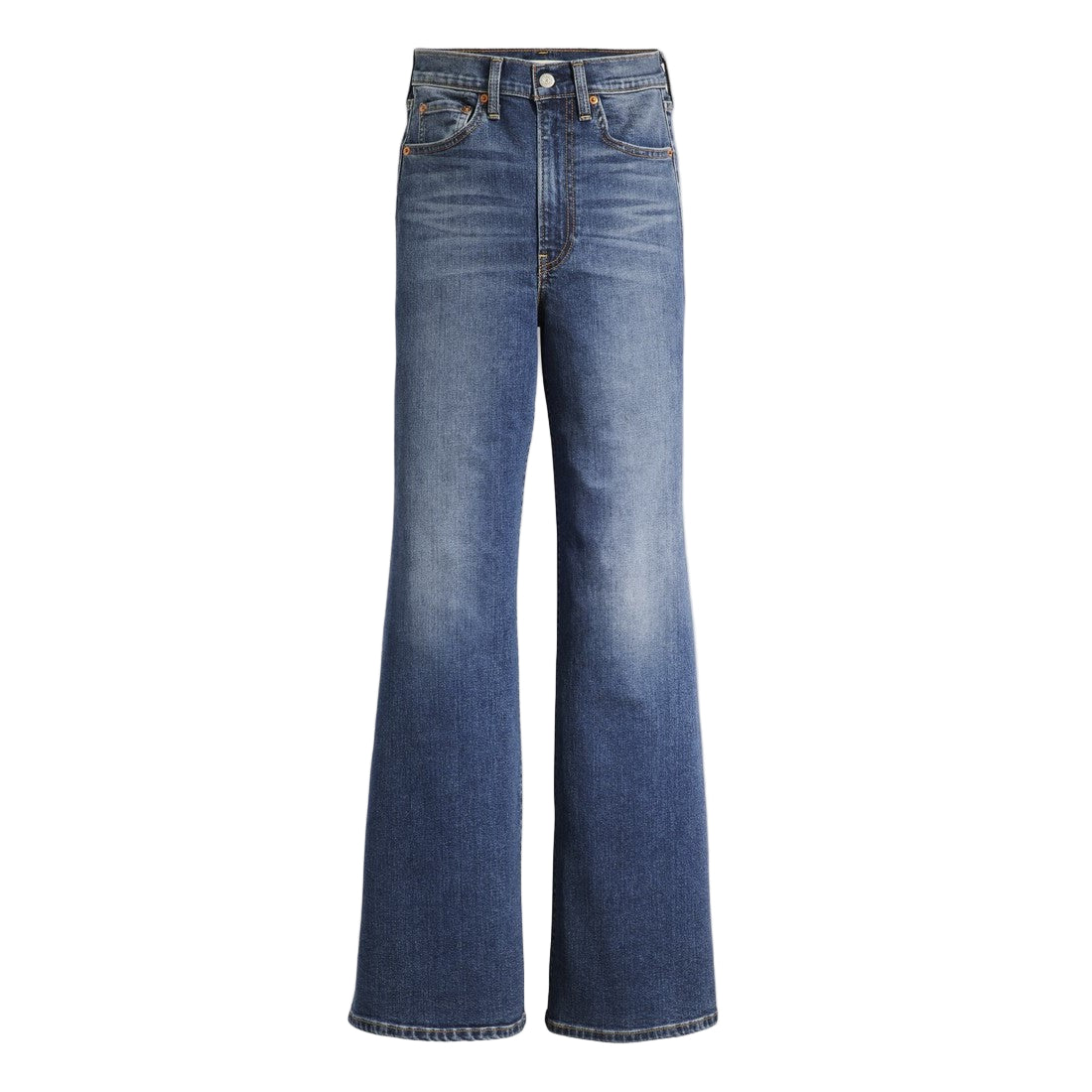 Levi Women's Ribcage Bell Bottom Jeans - A New York Moment (Dark Wash)