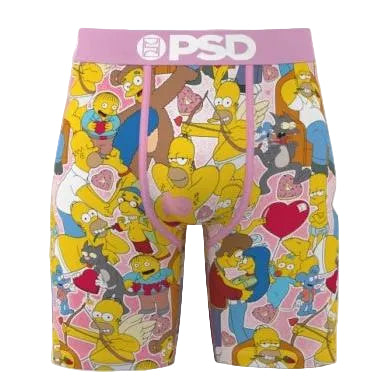 PSD Underwear Simpsons Love Boxer Brief - Multi