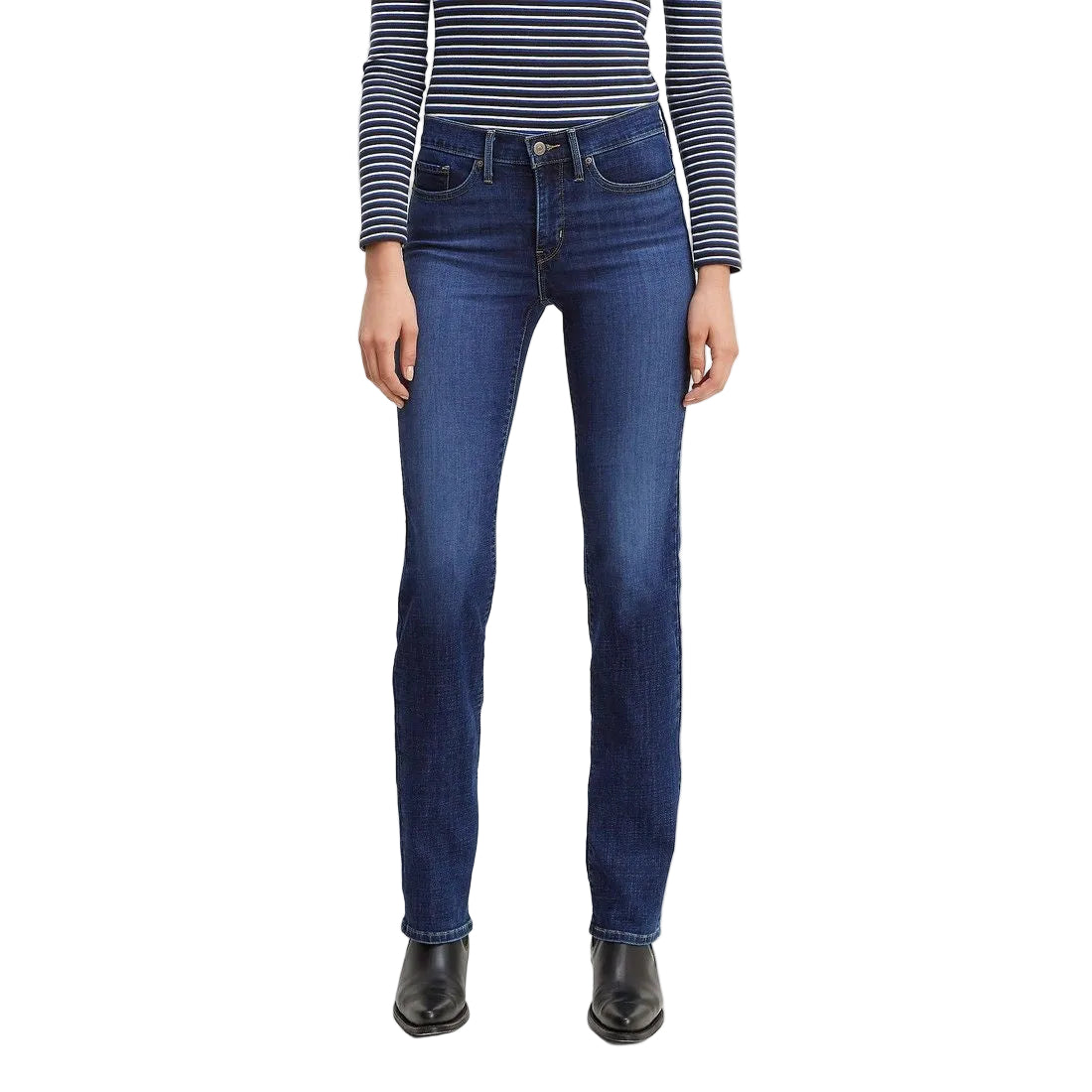 Levi Women's 314 Shaping Straight Jeans - Cobalt Offbeat