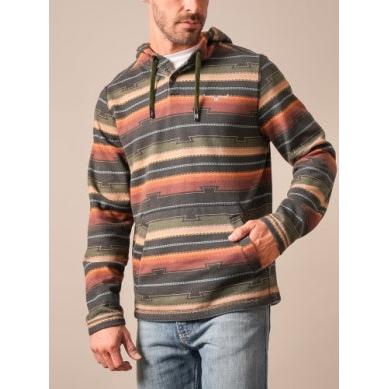 Kimes Mens Dogwood Long Sleeve Hoodie - Black
