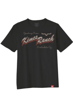 Kimes Men's Short Sleeve Lucky B Greetings Tee Shirt- Multiple Colours