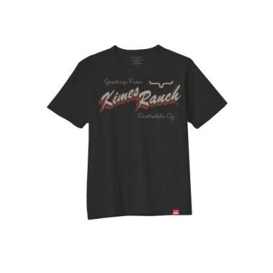 Kimes Men's Short Sleeve Lucky B Greetings Tee Shirt- Multiple Colours