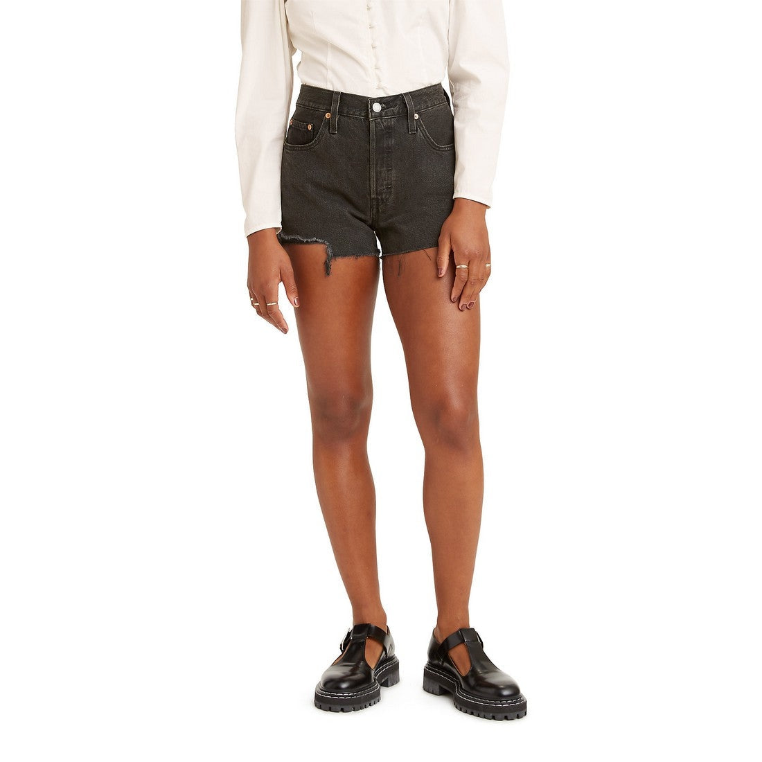 Levi Women's 501 Original Shorts - Black
