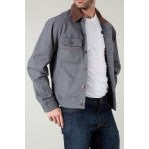 Kimes Men's Bangs Trucker Jacket - Charcoal