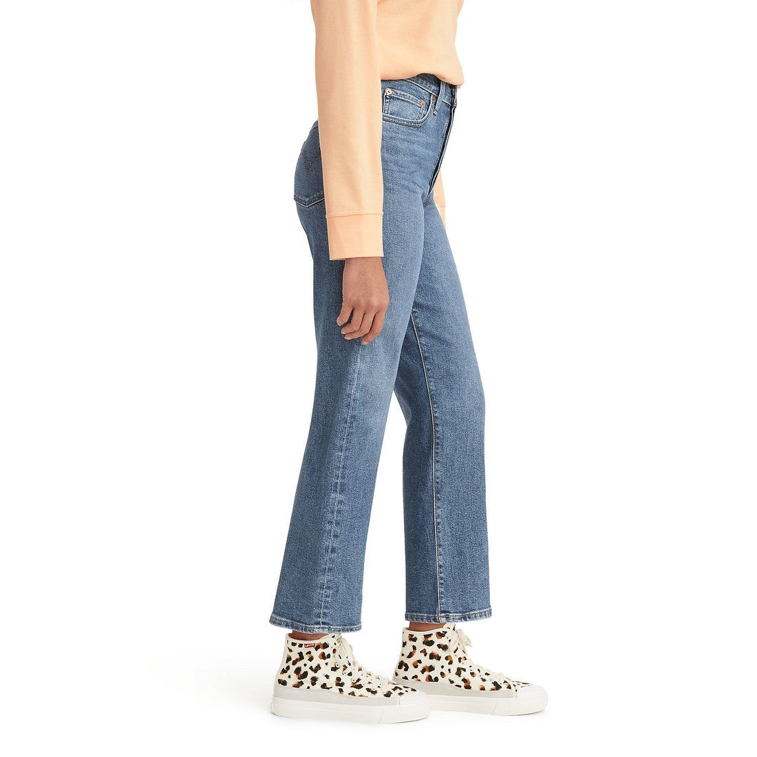 Levi Women's Ribcage Straight Ankle Jeans - Summer Slide