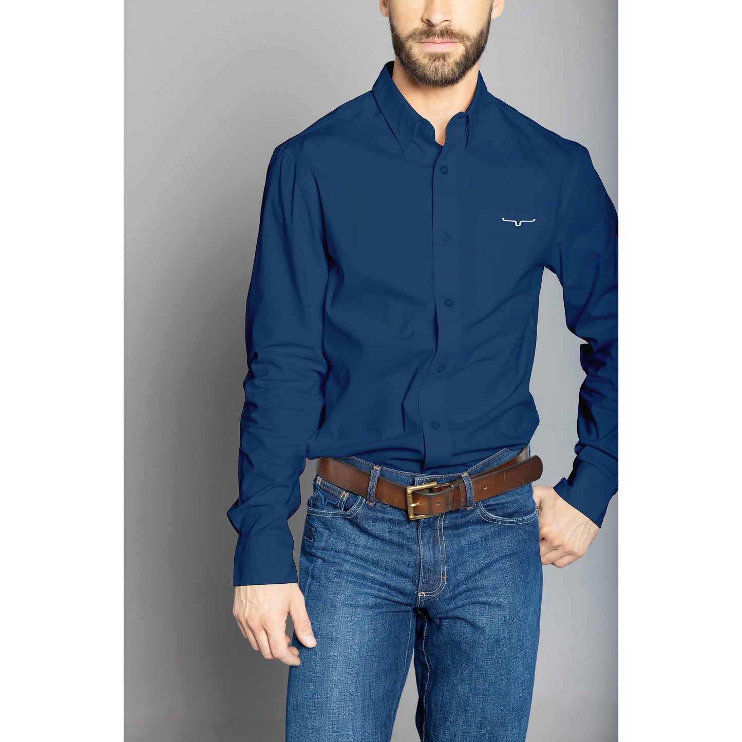 Kimes Men's Team Dress Shirt - Long