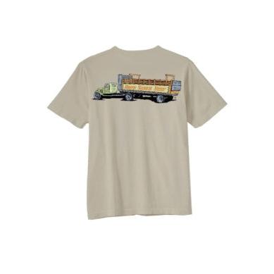 Kimes Men's Short Sleeve Lucky B Vintage Hauler Tee Shirt- Multiple Colours