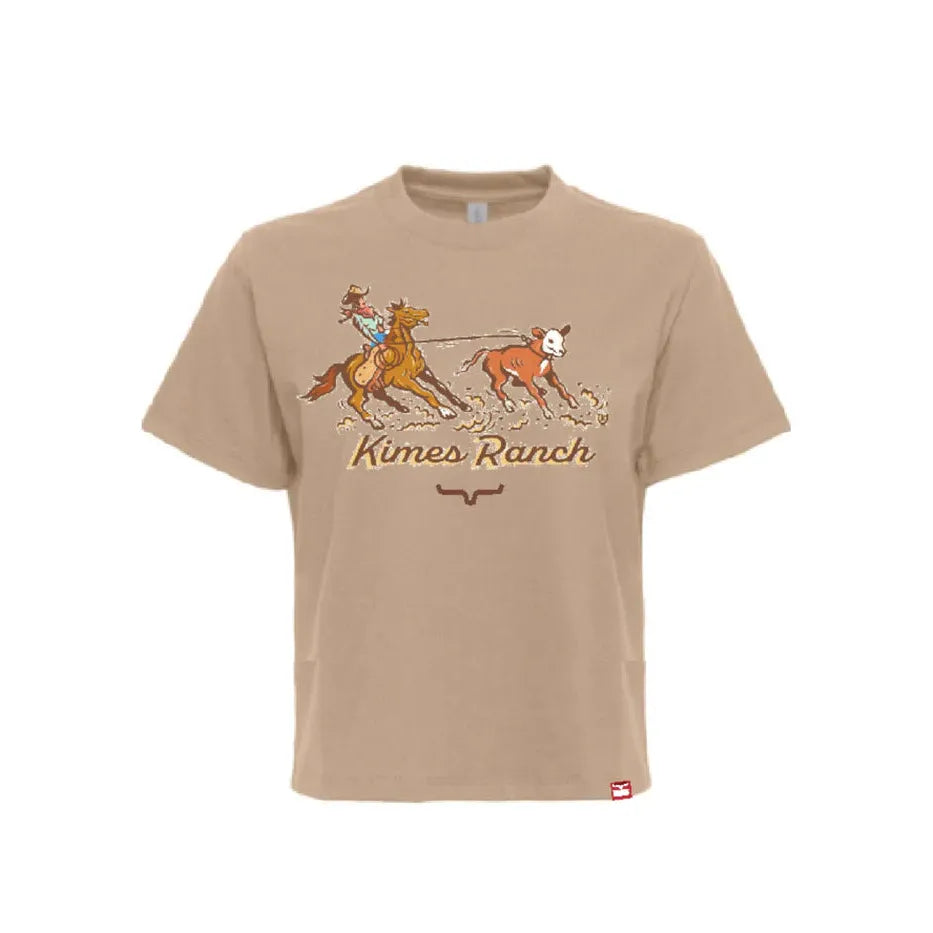 Kimes Women's Lucky B Roper Short Sleeve Tee Shirt- Multiple Colours