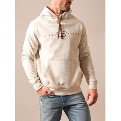 Kimes Mens ZT Back Then Hoodie - Oatmeal Heather