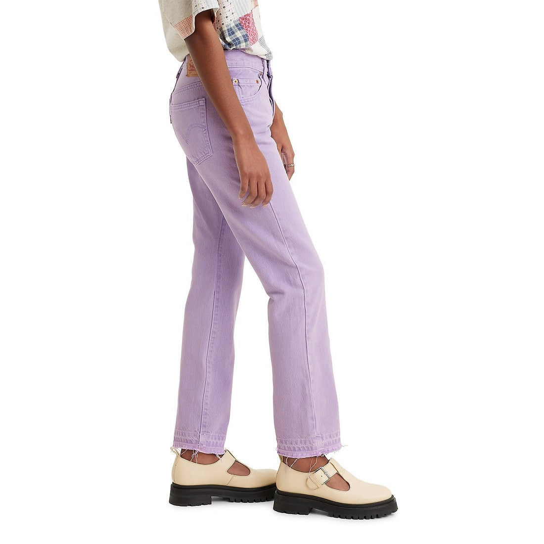 Levi Women's 501 Original Fit Jeans - Purple Rose