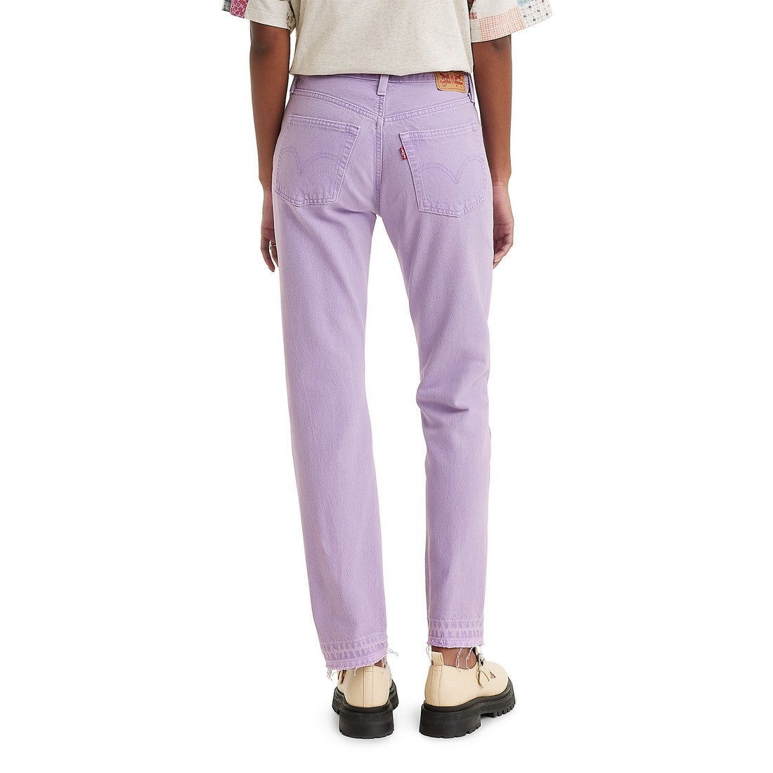 Levi Women's 501 Original Fit Jeans - Purple Rose