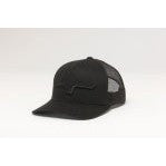 Kimes Weekly Trucker Ball Cap - Black/Black