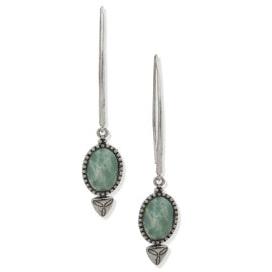 Lainey Wilson Half Hoop Turquoise  Earrings