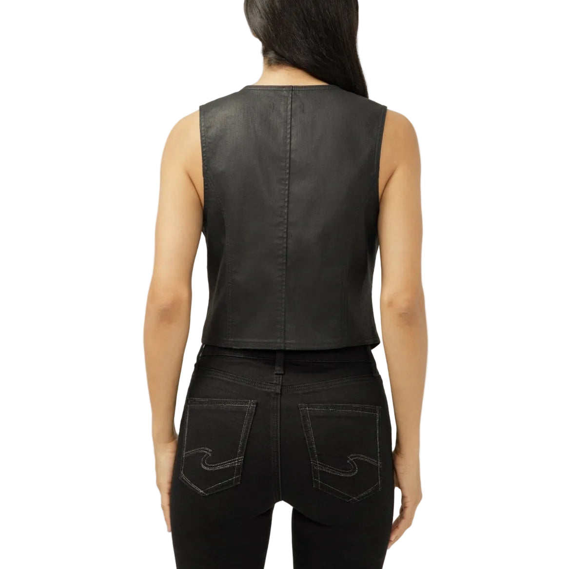 Silver Women's Classic Vest- Black