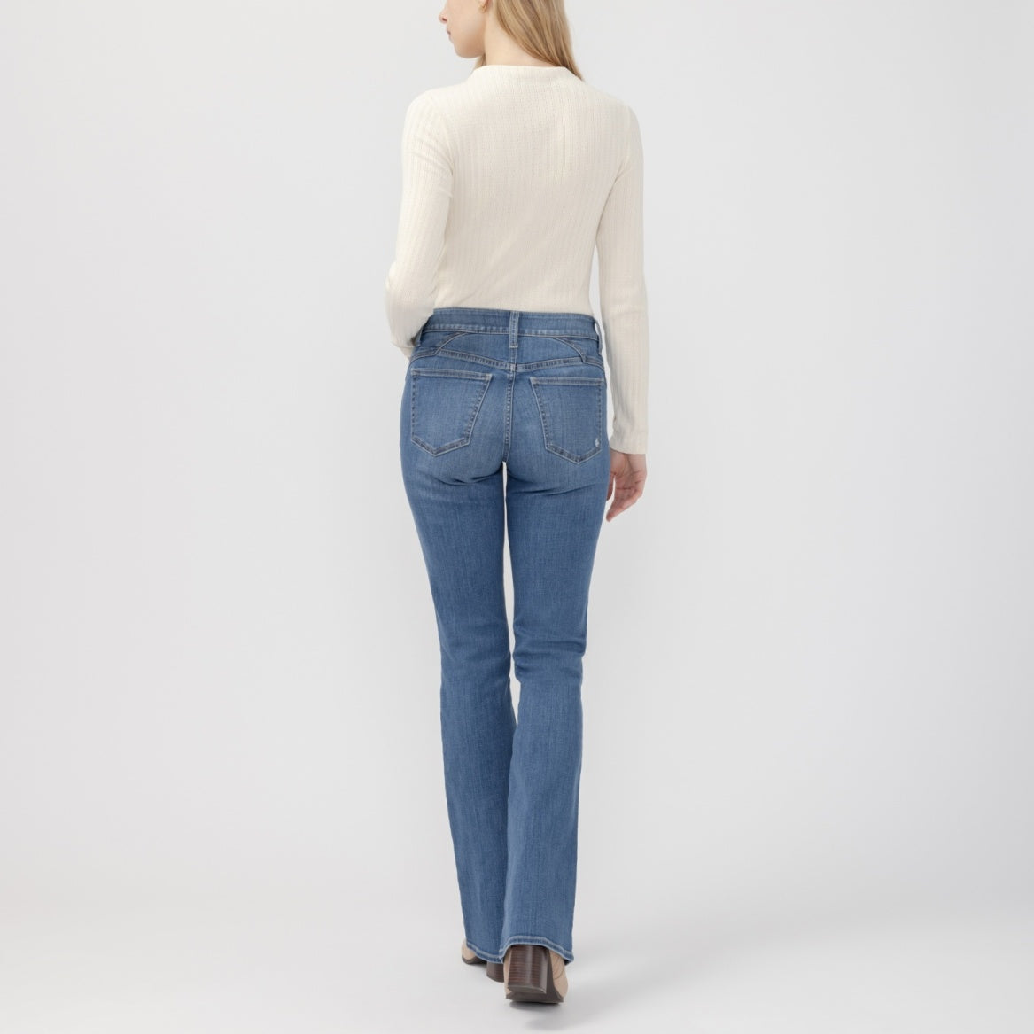 Silver Women's Elyse Bootcut Jeans- Freeport